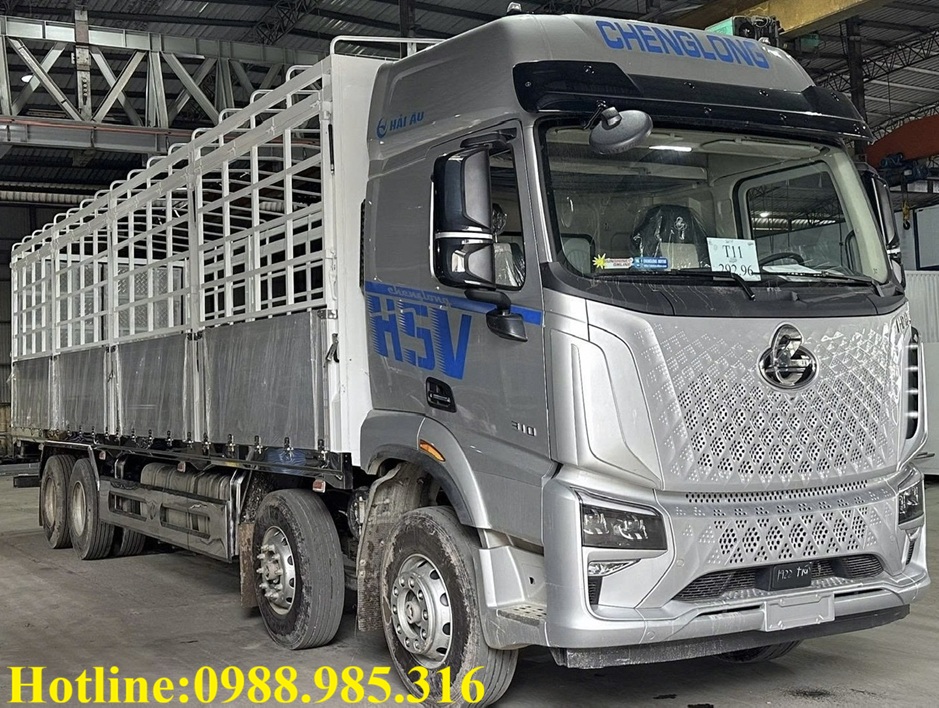 Xe tải thùng 4 chân Chenglong H5V 8X4 310hp